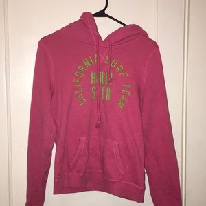 Hot Pink Hollister Hoodie
